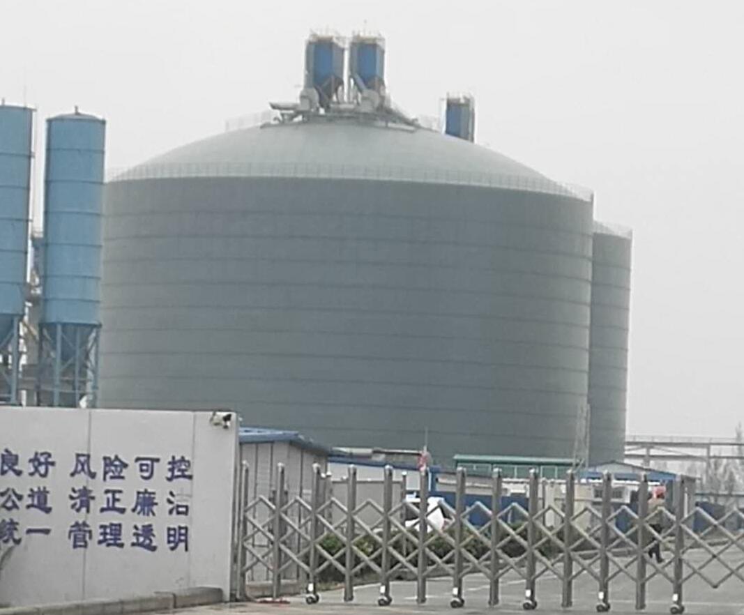 龙泉驿4万吨粉煤灰储存库